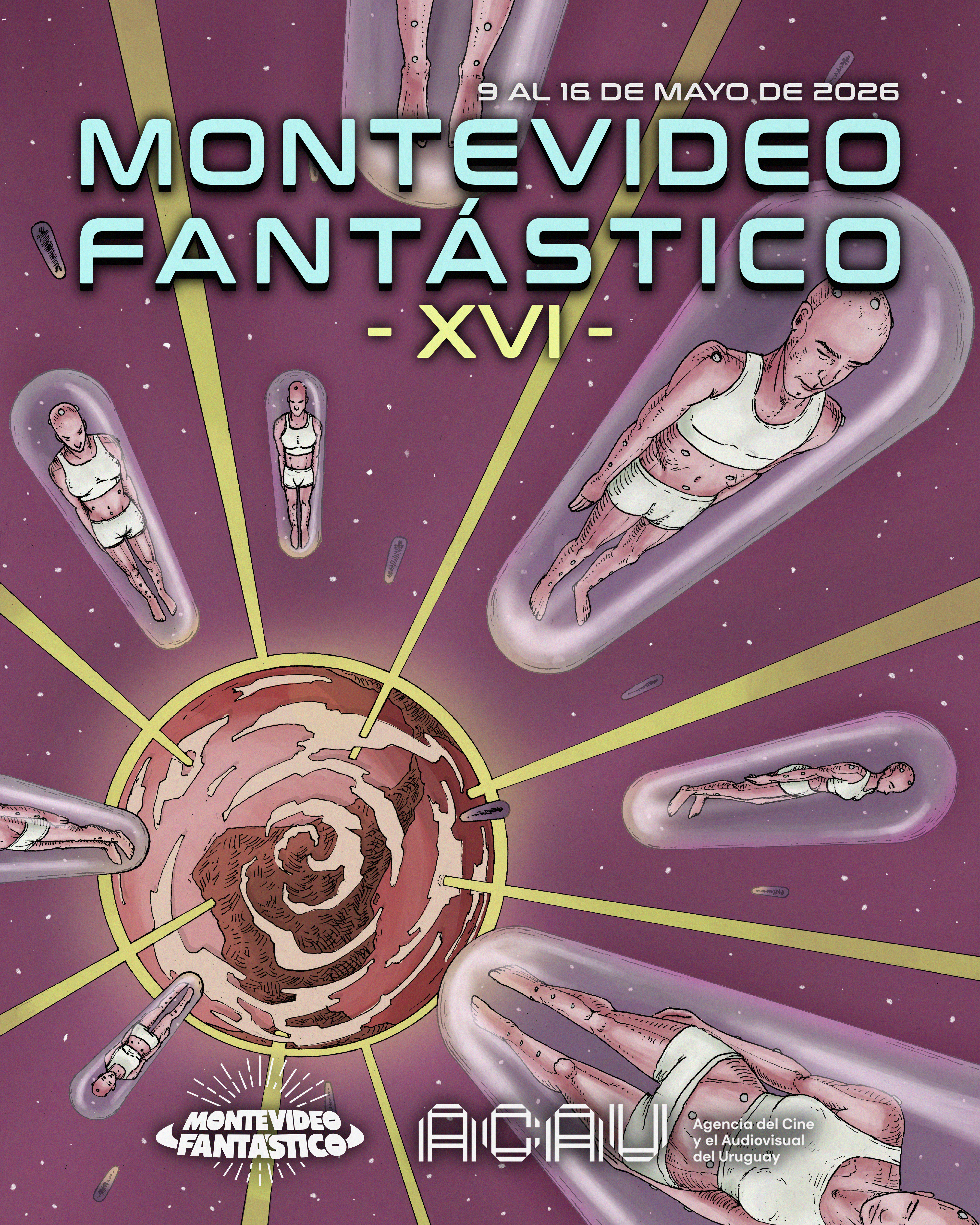 Montevideo Fantástico XVI — Afiche oficial